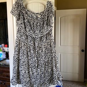 ODDI. Tee for the Soul. Animal print. 3X. Wore once.